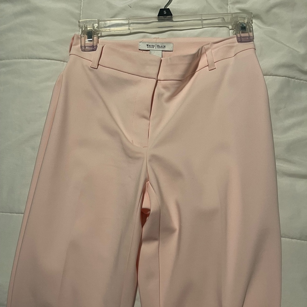 White House Black Market Light Pink Women's Trousers